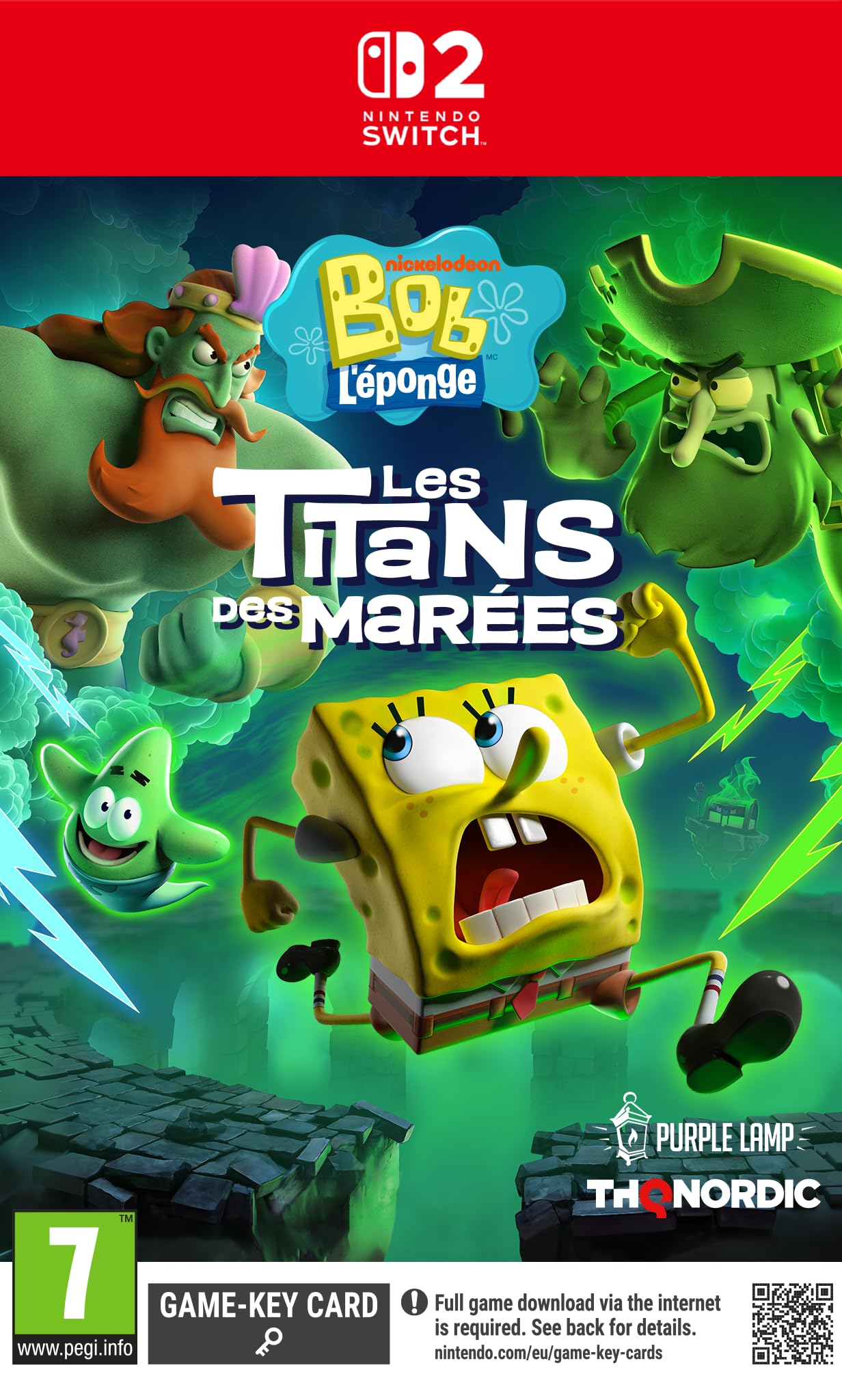 Bob L'éponge: Les Titans Des Marées - Nintendo Switch 2 game