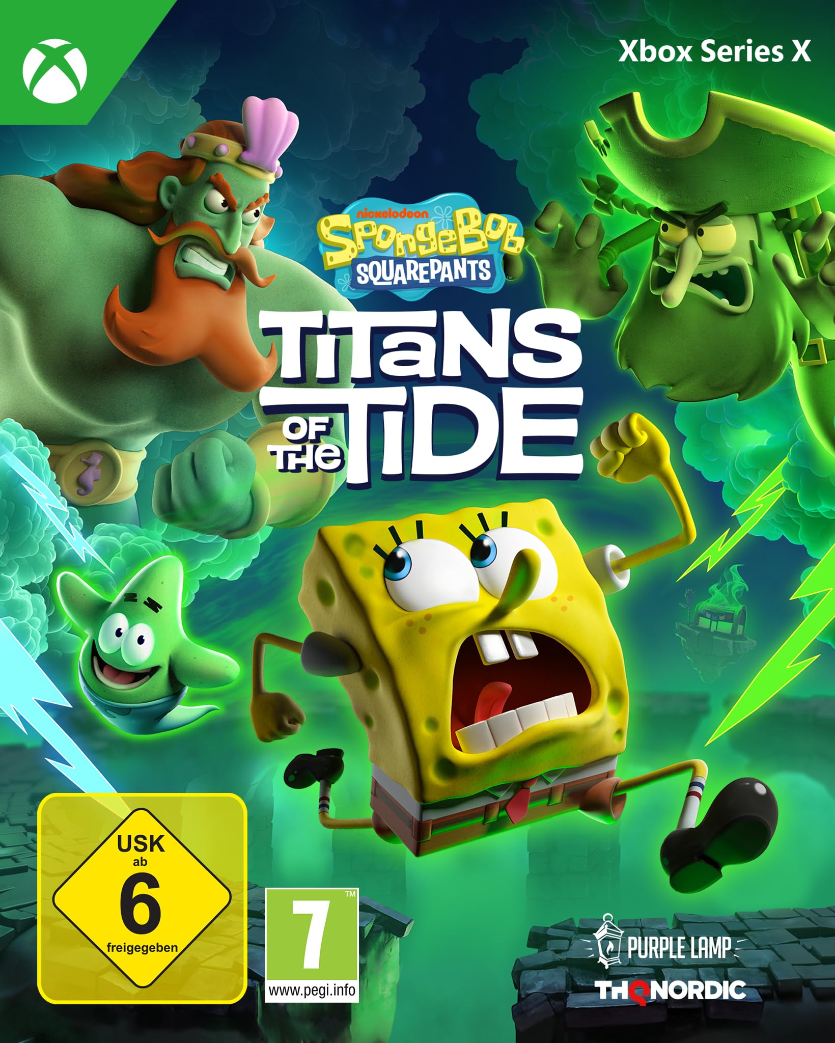 Spongebob Schwammkopf : Giganten der Gezeiten - Xbox Series X Xbox One