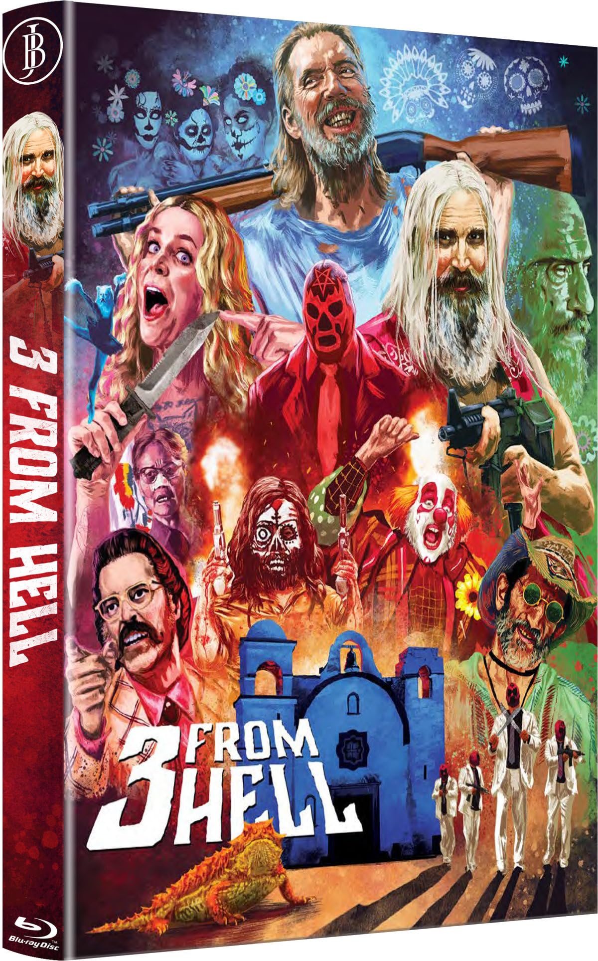 Rob Zombie - 3 From Hell - Große Hartbox incl. Prägung und Stanzung Films