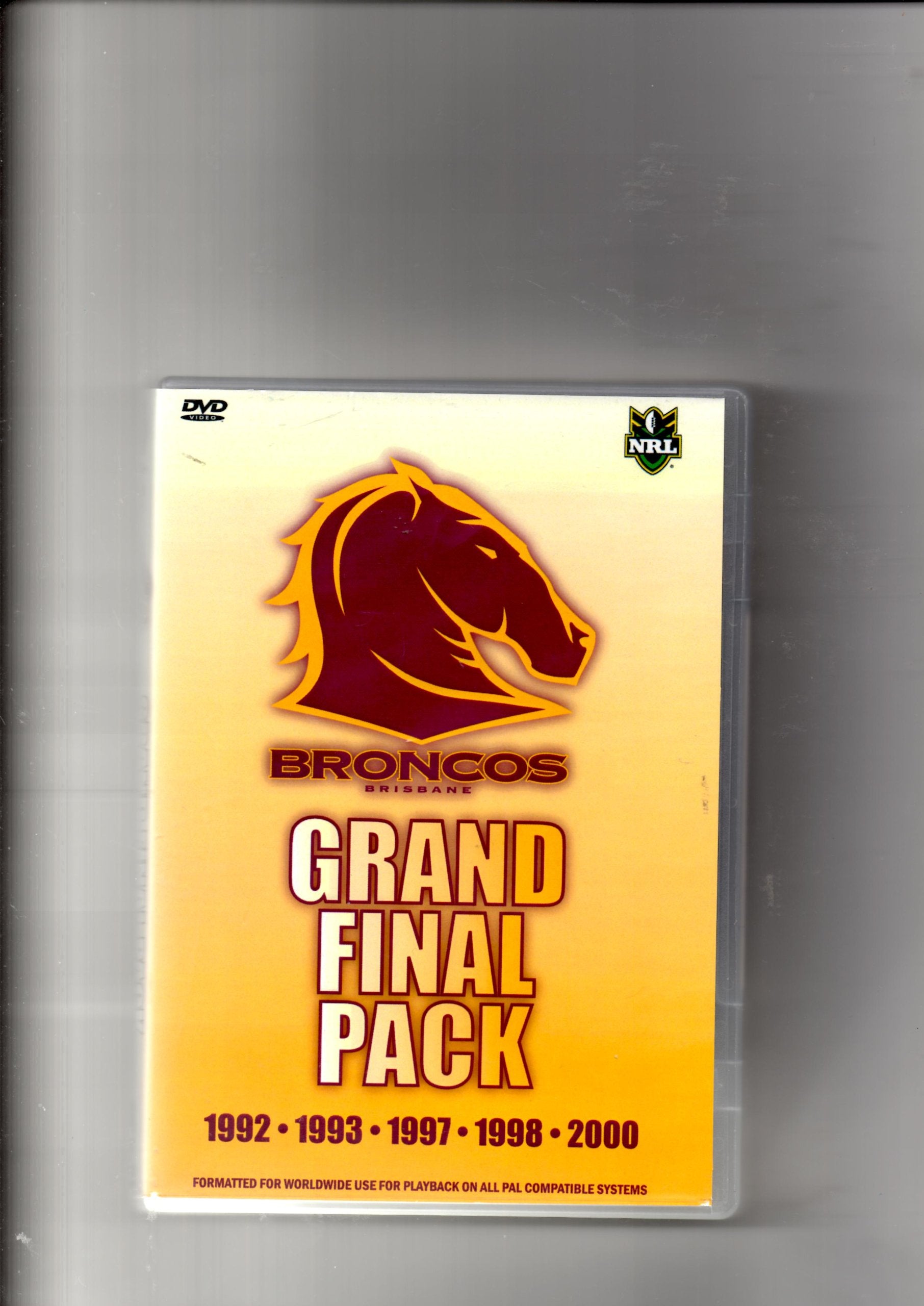 Brisbane Broncos - Grand Final Pack - NRL Australian Rugby League Films