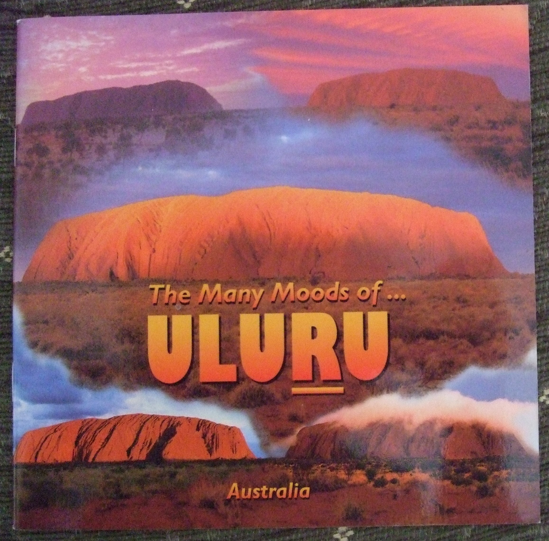 The Many Moods of ... Uluru Australia Books