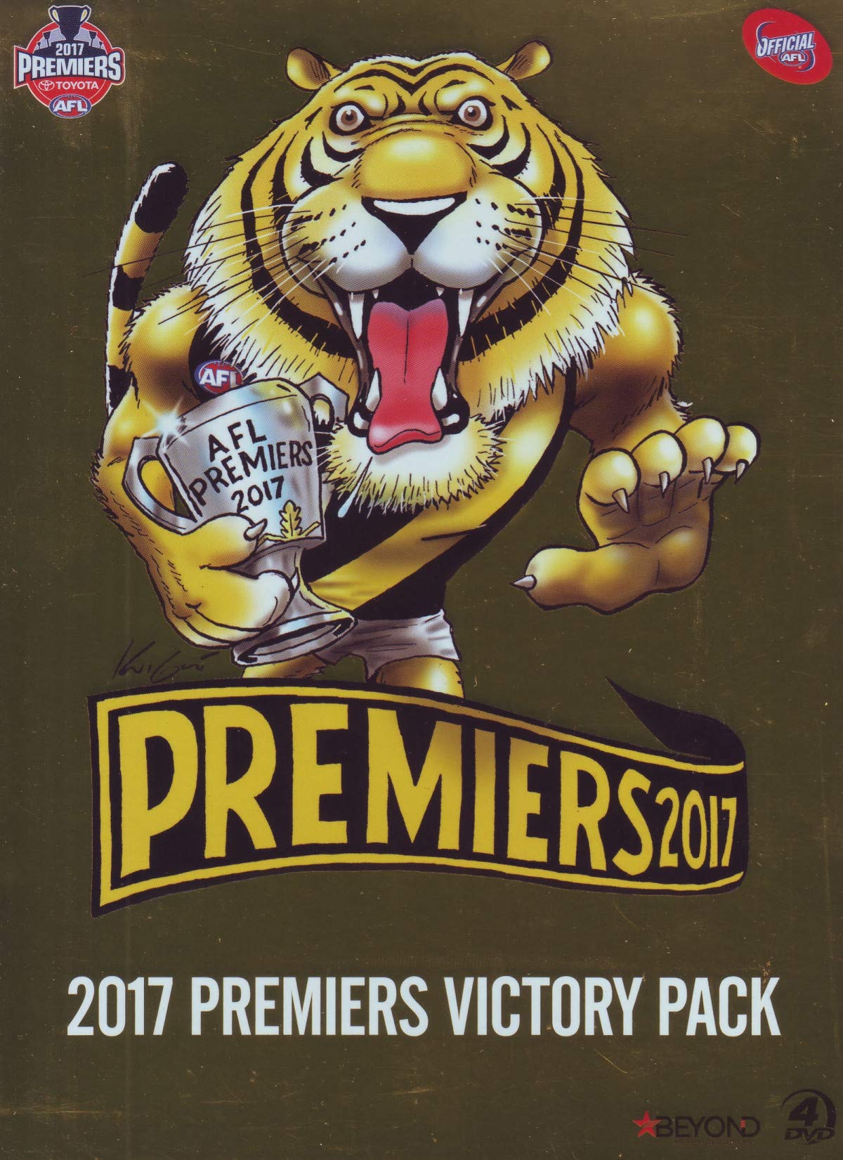 AFL Premiers: 2017 Victory Pack | 5 Disc Set | NON-USA Format | PAL | Region 4 Import - Australia Films