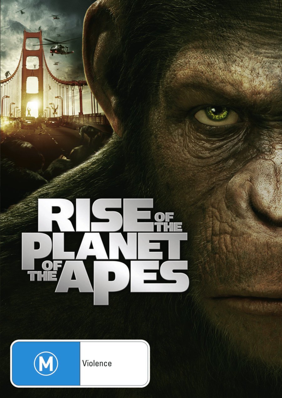 Rise of Planets of the Apes DVD Films