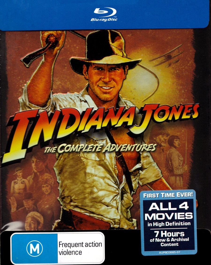 Indiana Jones the Complete Adventure Blu-Ray Boxset Limited Edition Films