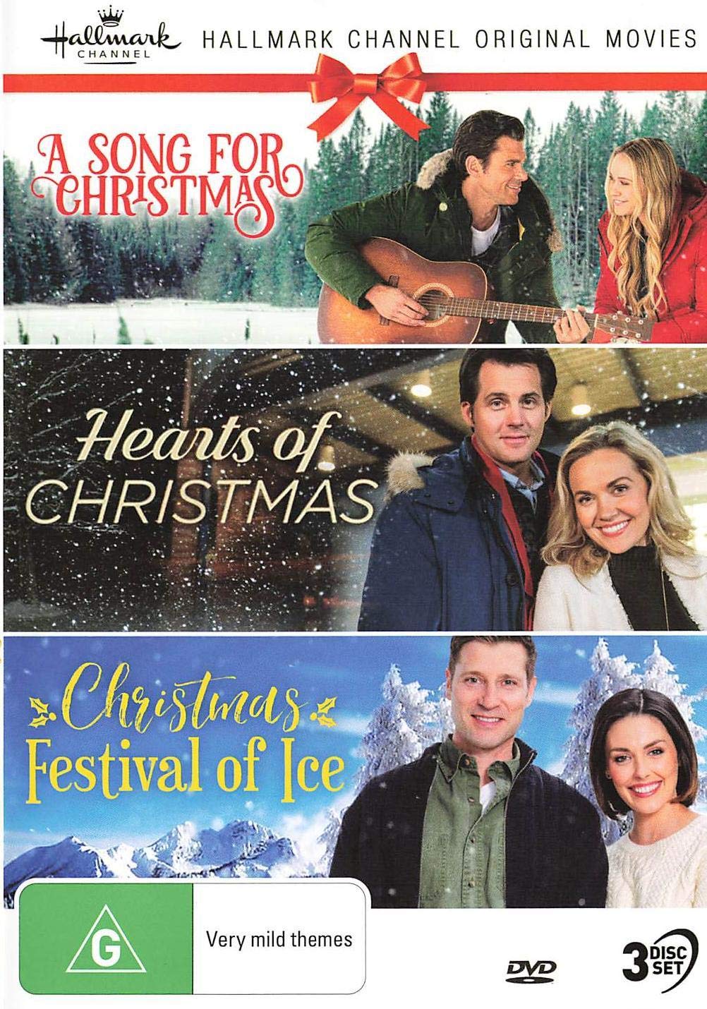 Hallmark Xmas 9: A Song For Christmas / Hearts Of Christmas /Christmas Festival Of Ice Movies