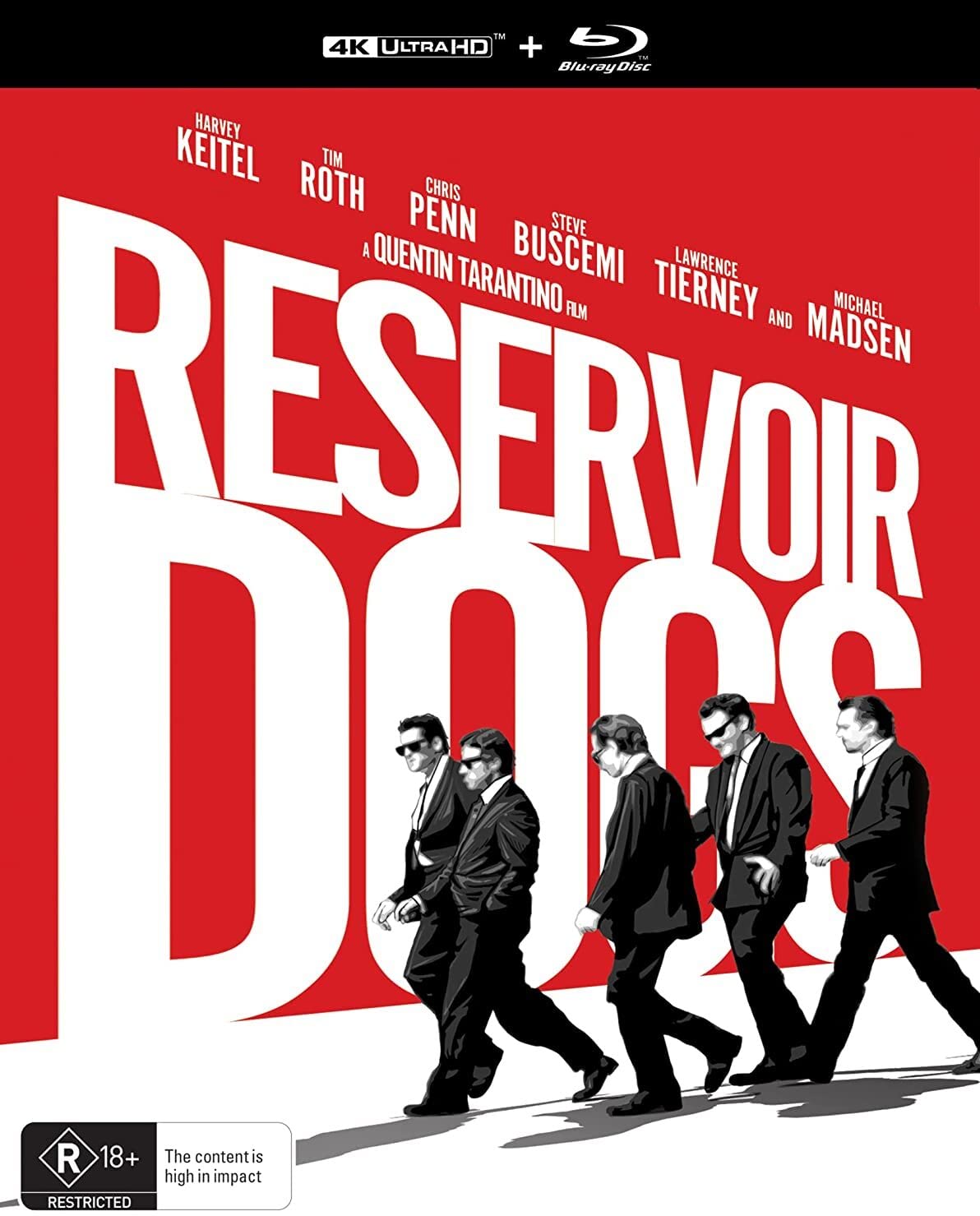 Reservoir Dogs (Collector's Limited Edition All-Region UHD with Blu-Ray) dvd