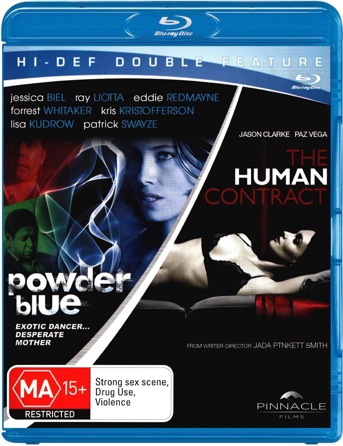 Powder Blue / The Human Contract (Blu-ray Double Thriller) Films