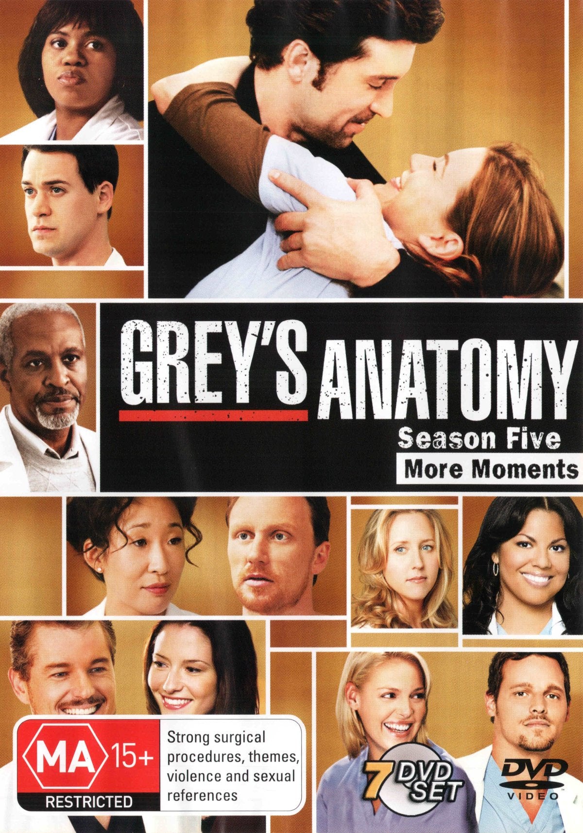 GREYS ANATOMY - Grey's Anatomy: The Complete Fifth Season (7 DVD) Films