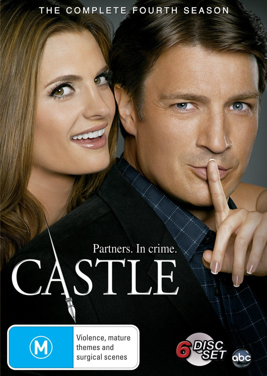 Castle Season 4 | NON-USA Format | PAL | Region 4 Import - Australia Films