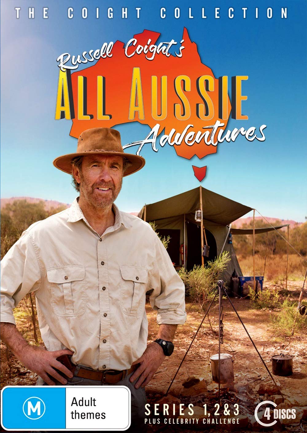 Russell Coight's All Aussie Adventures (Complete Series & Celebrity Challenge) - 4-DVD Boxset ( All Aussie Outback Adventures ) Films