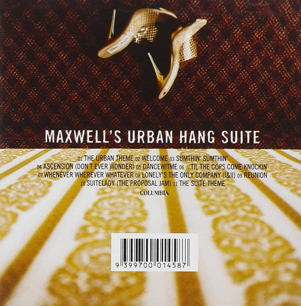 Maxwell's Urban Hang Suite cd