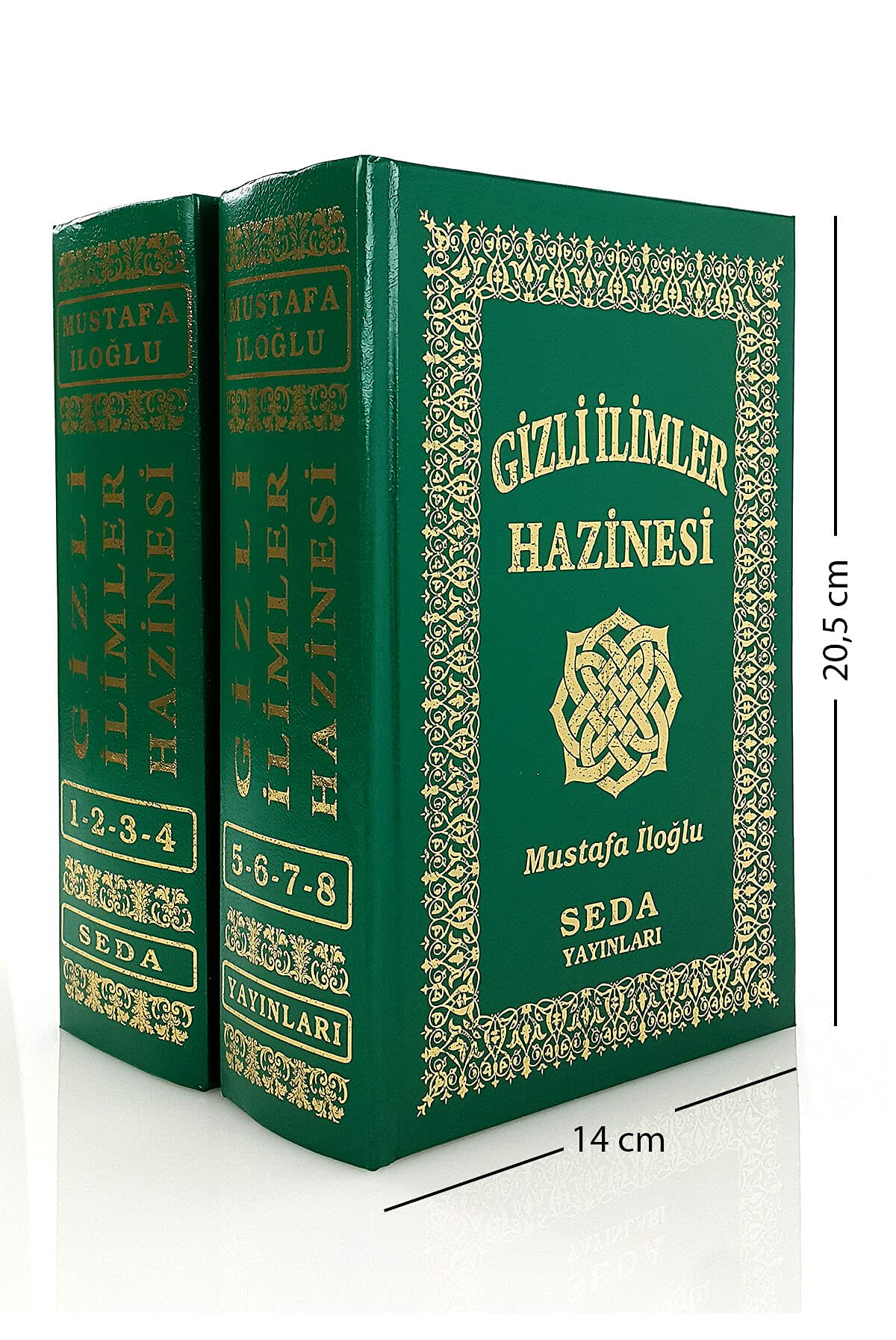 Gizli İlimler Hazinesi (8 Cilt 2 Kitap Halinde - Küçük Boy) Religion & Esotericism