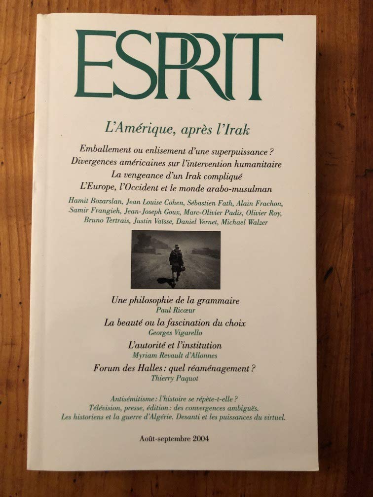 L'Amérique, après l'Irak Books
