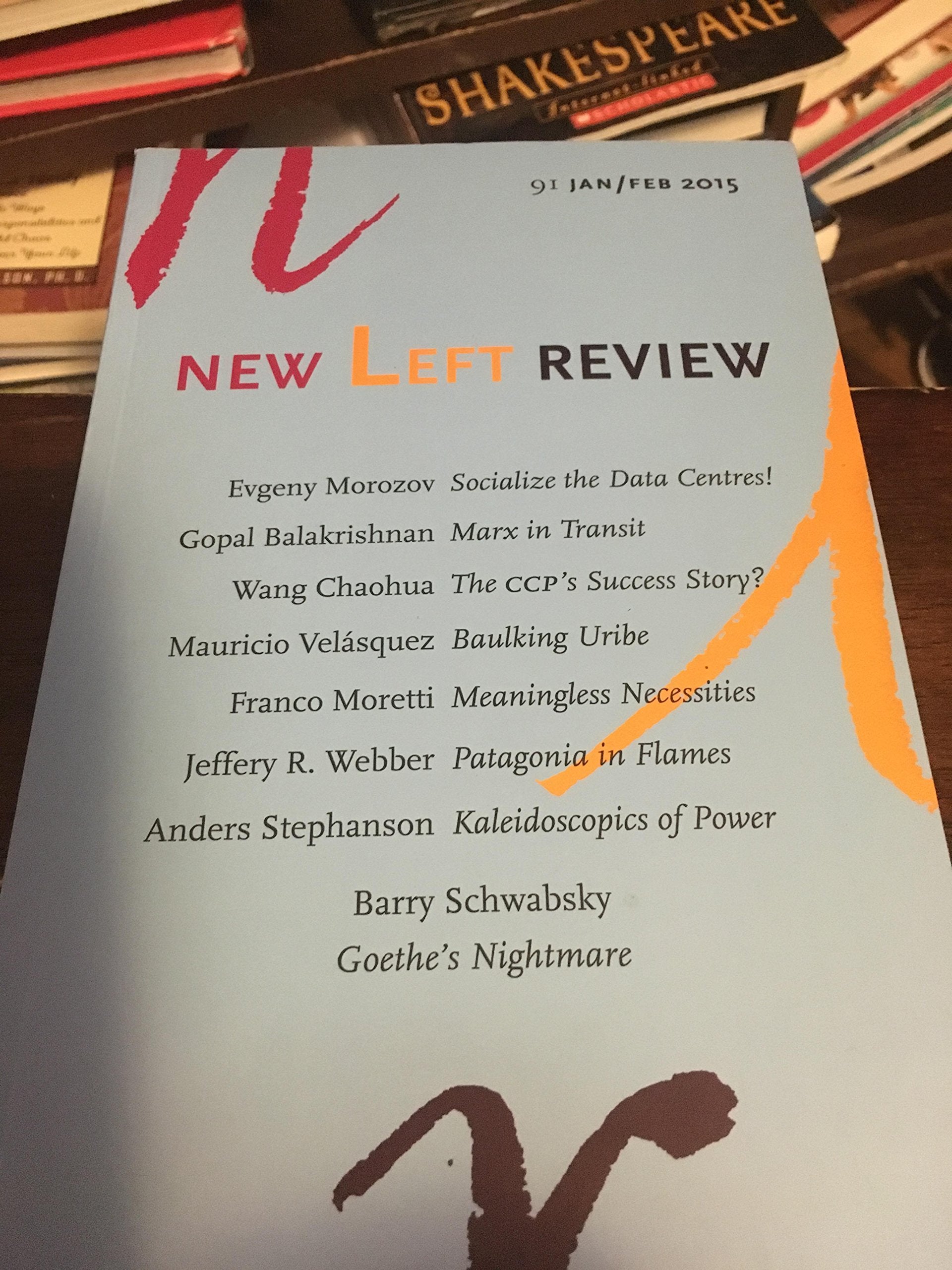 Product Image: The New Left Review No62 Mar/Apr 2010