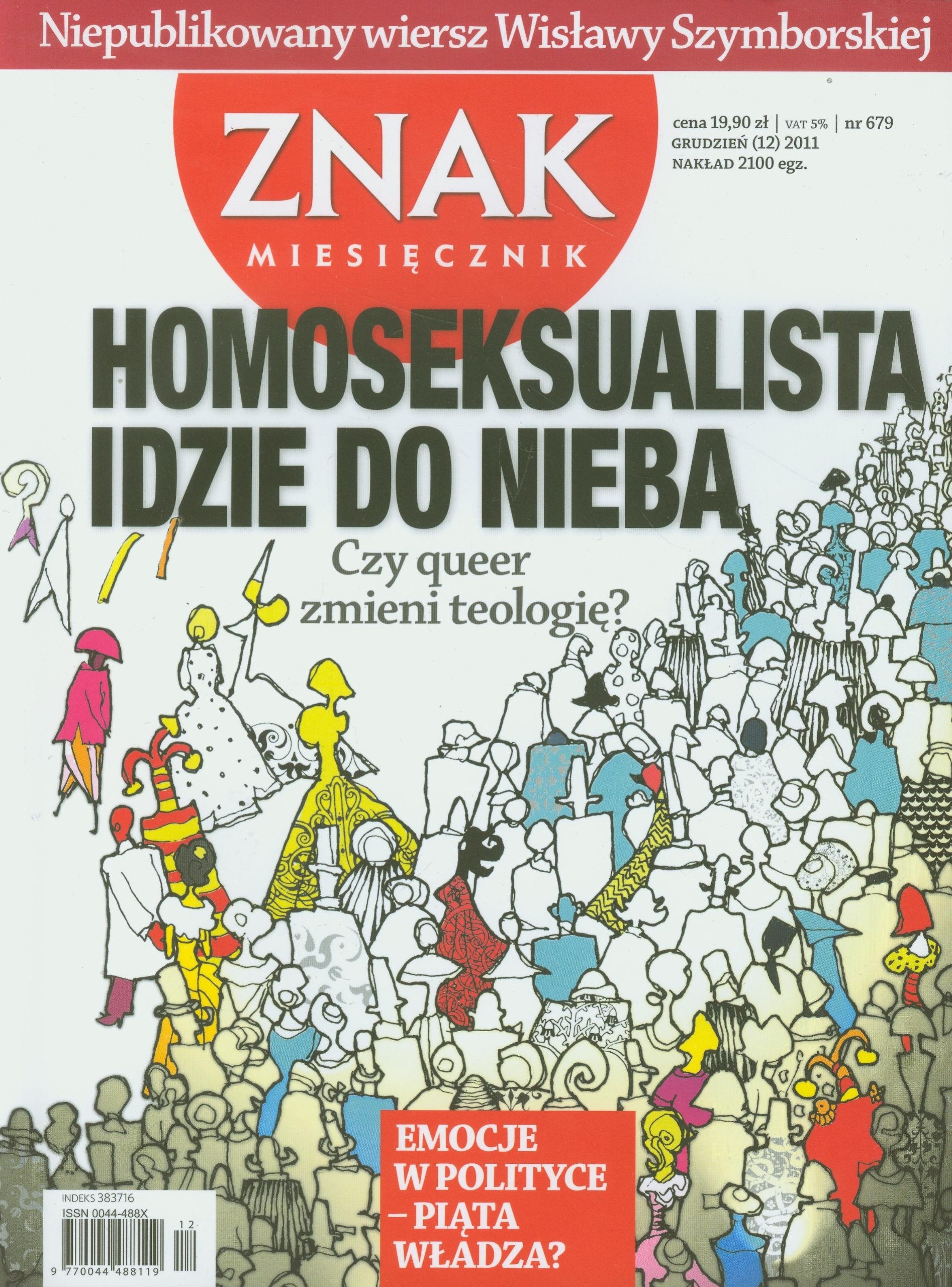 Znak 679 12/2011 Homoseksualista idzie do nieba: Czy queer zmieni teologie? Books