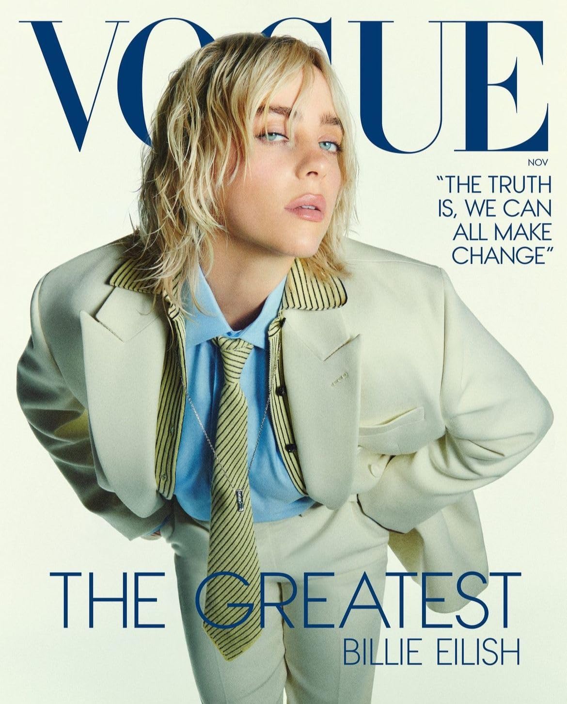 VOGUE USA MAGAZINE : November 2024 : BILLI_E EILI_SH Books