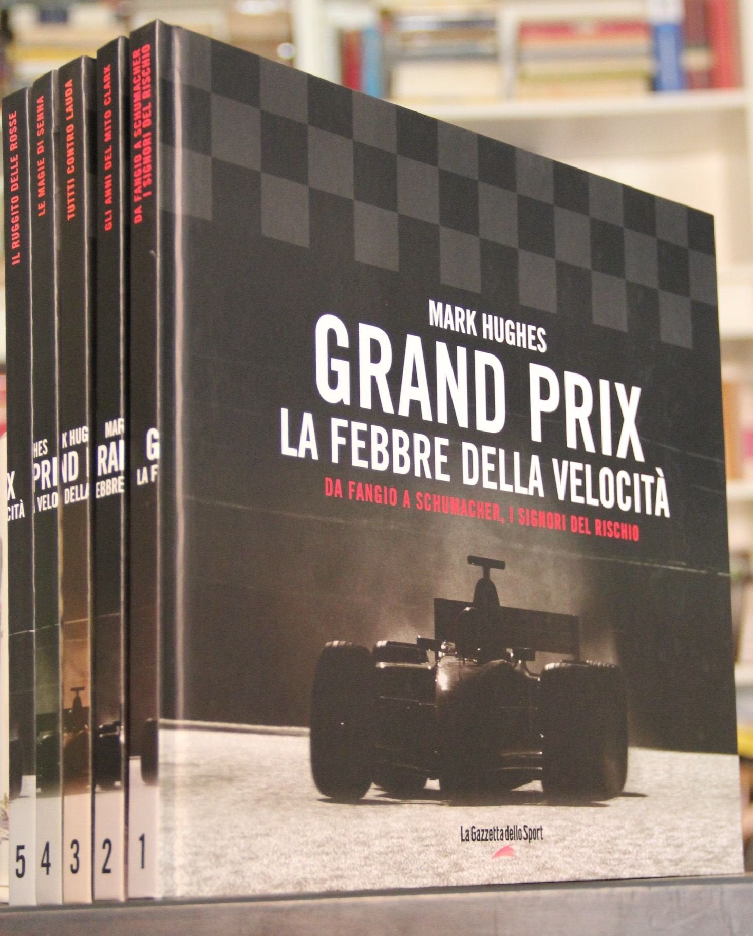Grand Prix, La febbre della velocita, Da Fangio a Schumacher, i signori del Rischio, Books