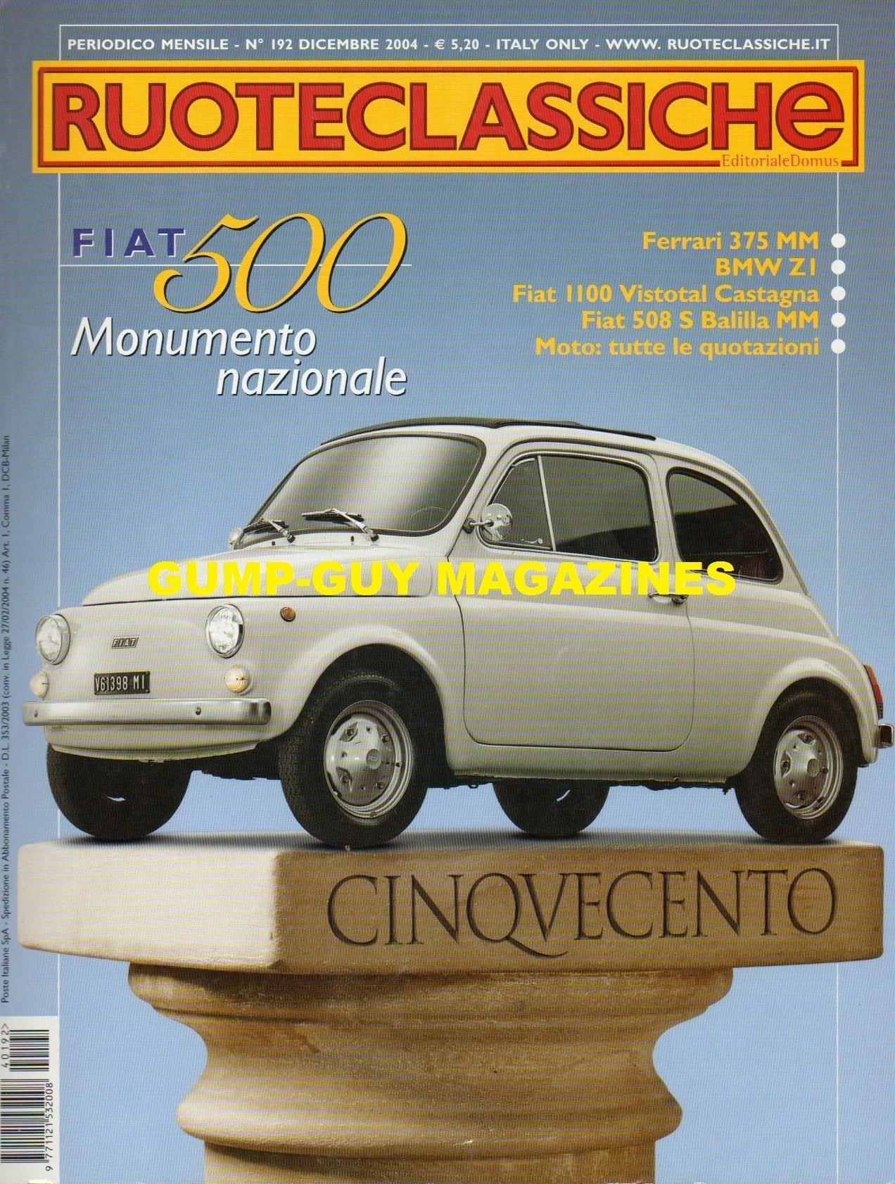 FIAT 1100/103 CARABINIERI Progetto K model cars 1/43 METAL book