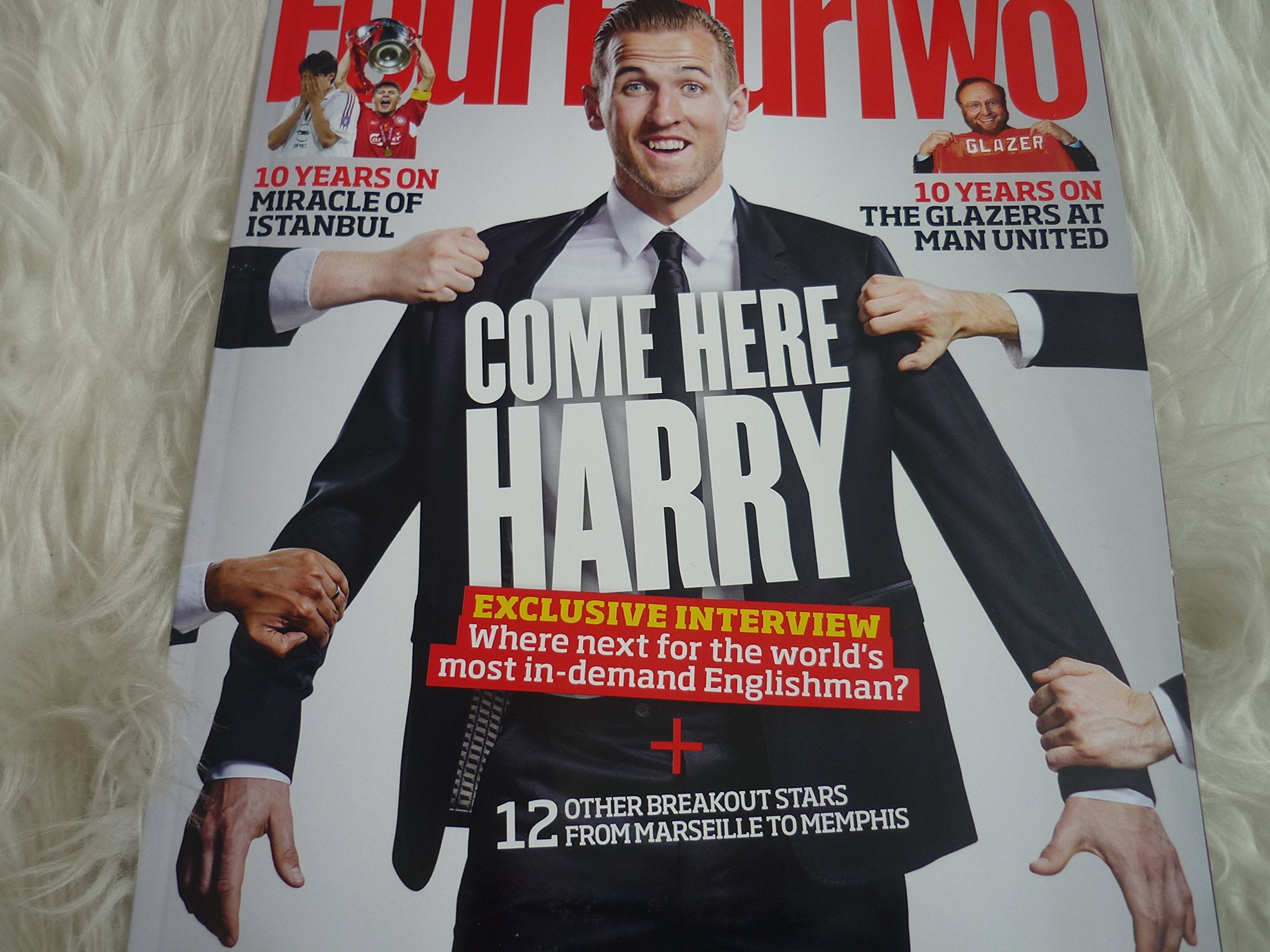 fourfourtwo june 2015 4442 magazine come here harry cover book