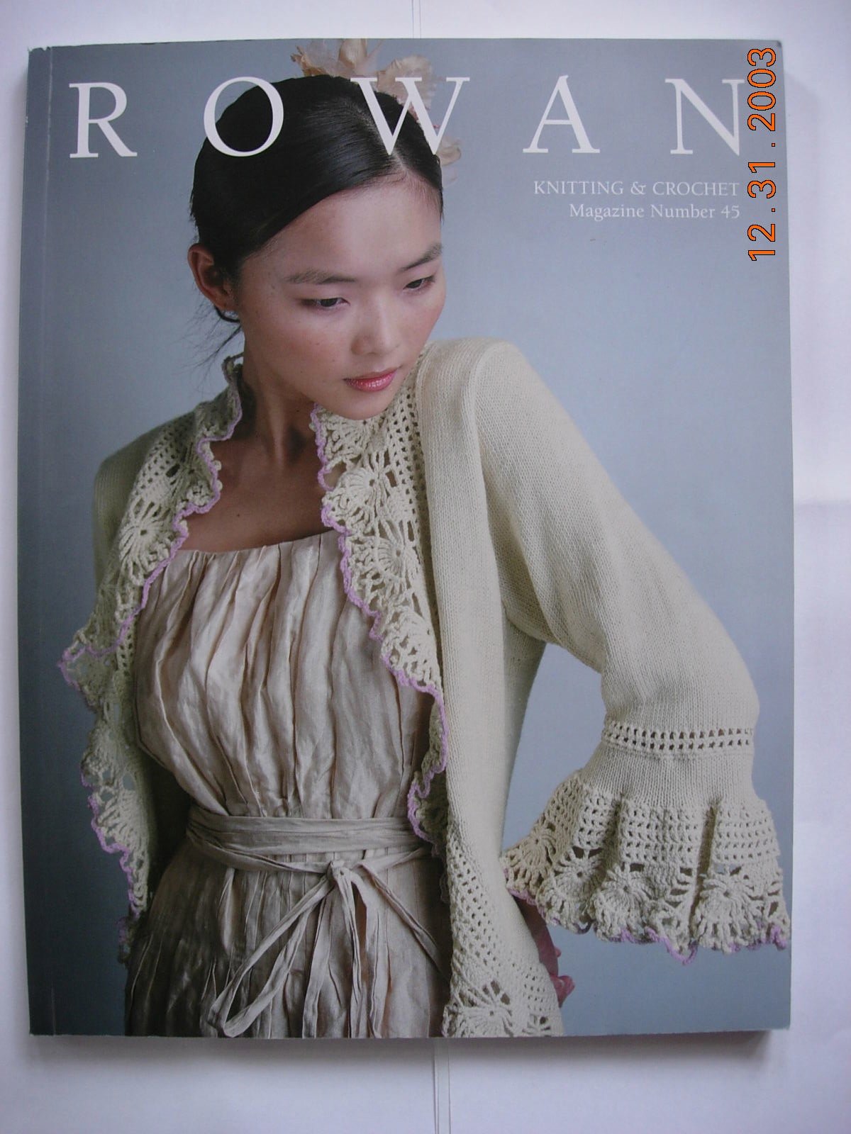 Rowan Magazin Number 45 Knitting & Crochet Deutsch Ausgabe Sommer Hobbies & Crafts