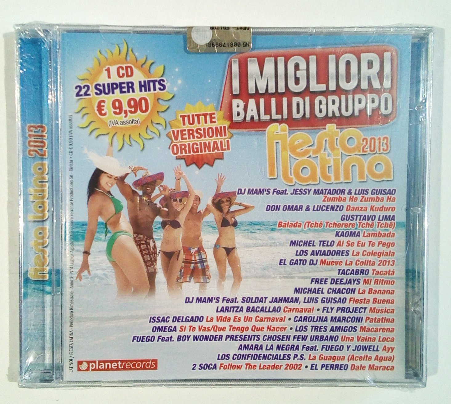 CD 22 HITS DIE BESTEN BALLI DER GRUPPO FIESTA LATINA 2013 cd