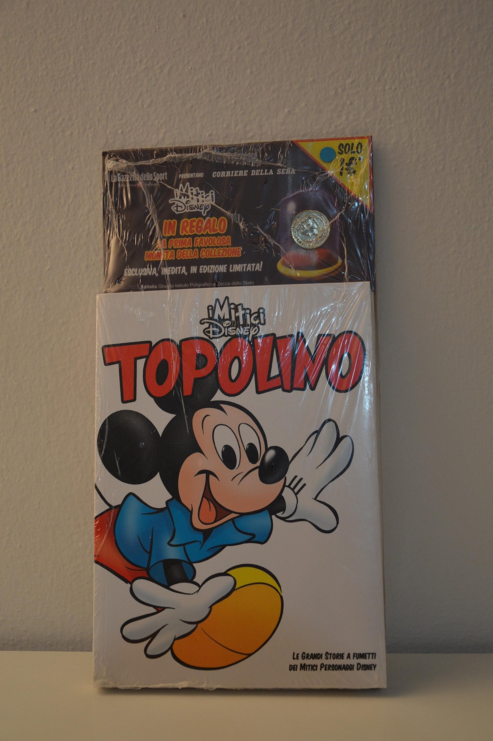 F- I MITICI DISNEY N.1 TOPOLINO -- DISNEY CORRIERE SERA - 2009 - B - GF361 book