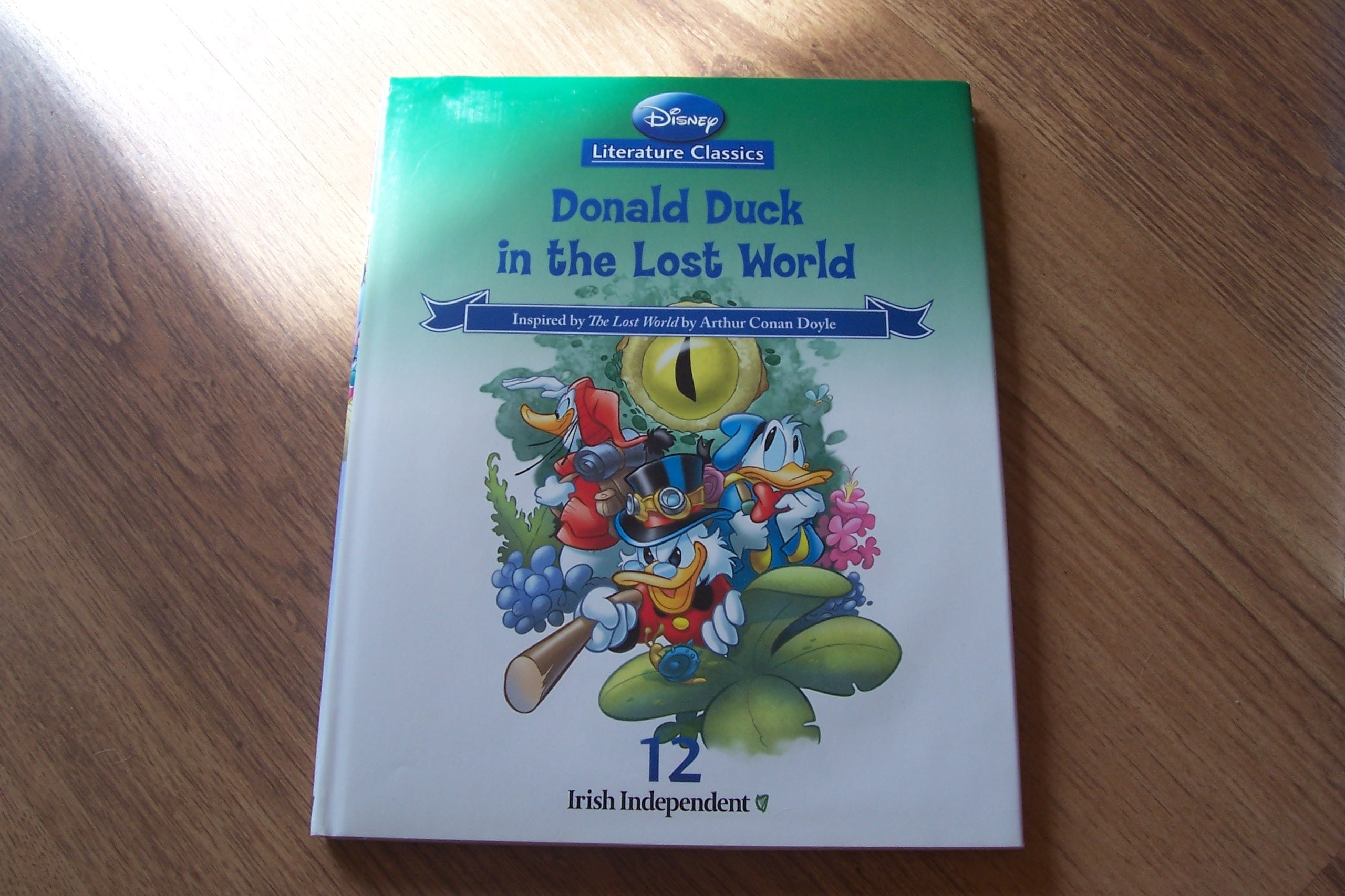 Donald Duck in the Lost World (Disney Literature Classics) Book 12 Books