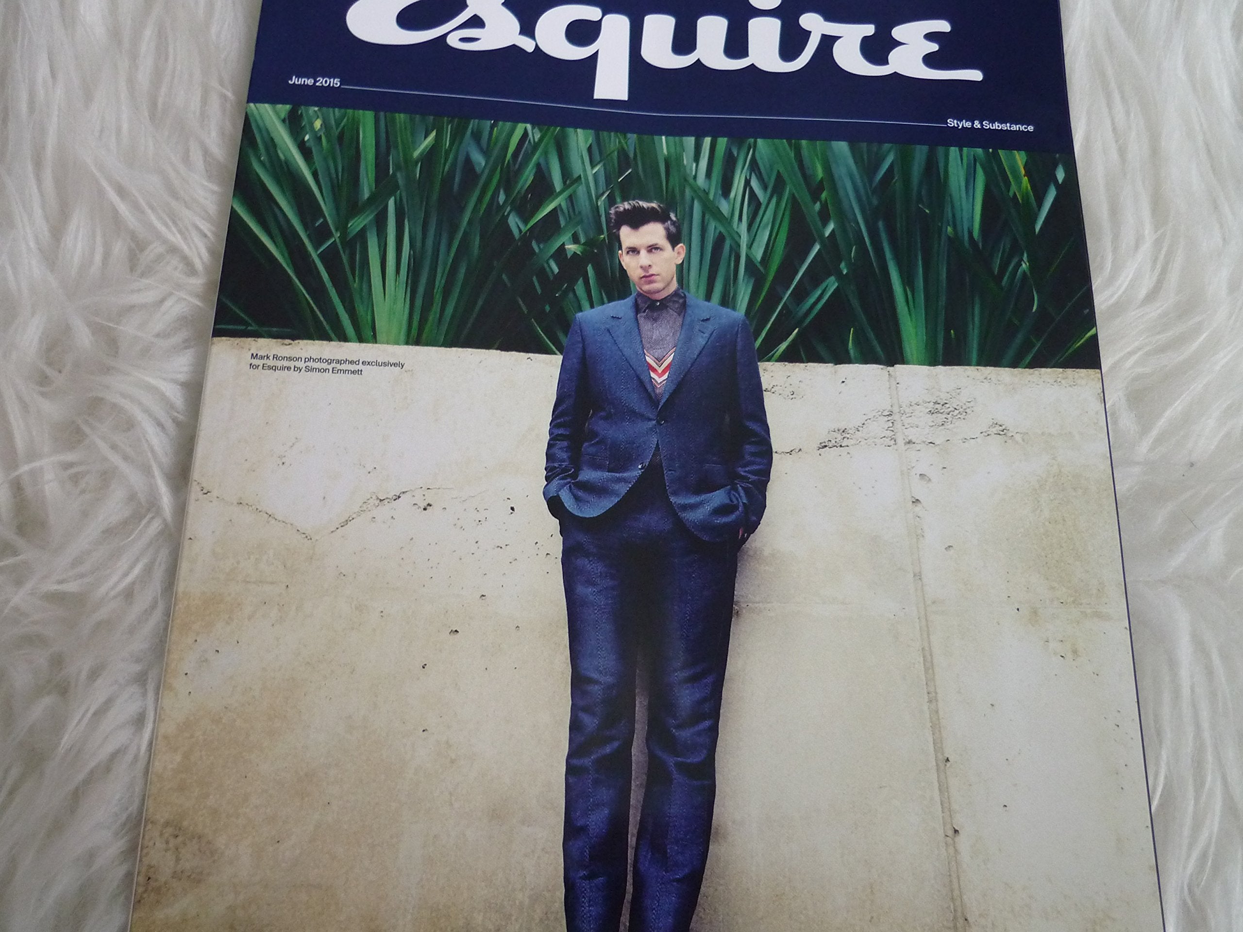 Esquire magazine uk june 2015 Mark Ronson subscribers cover book