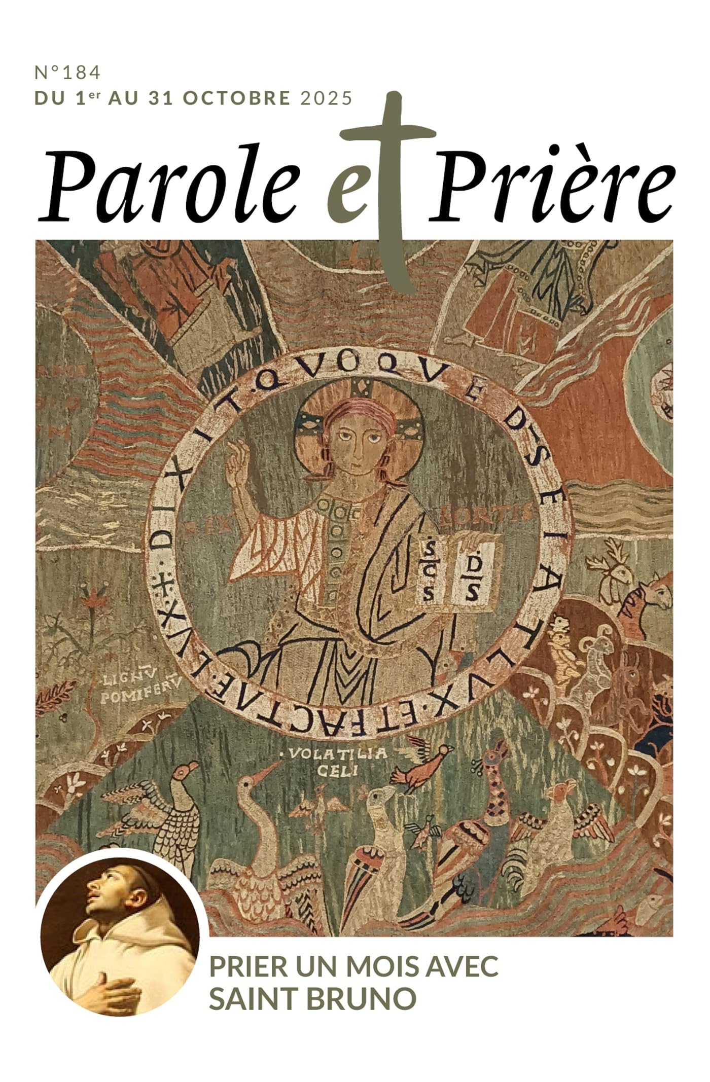 Parole et prière n°184 octobre 2025: Prier un mois avec saint Bruno Religion & Esotericism