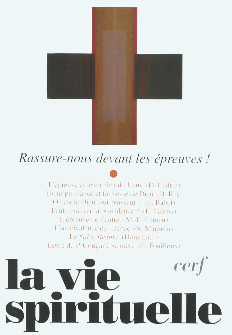 RASSURE NOUS EPREUVES VS734 book