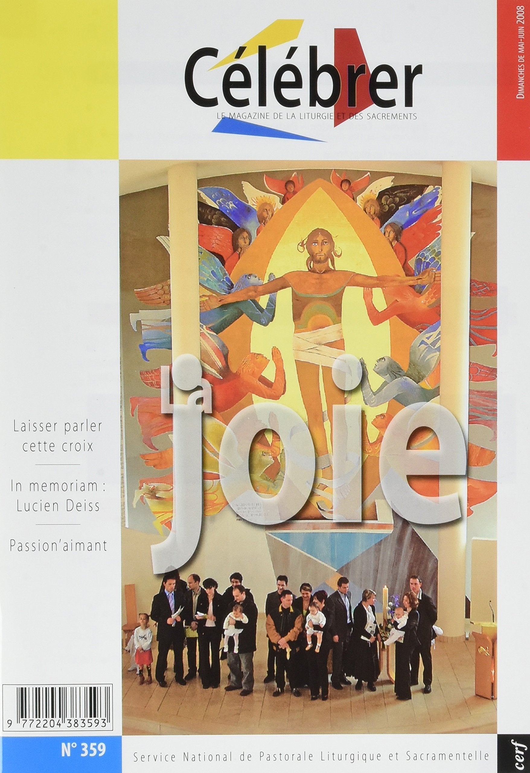 Célébrer numéro 359 La joie book