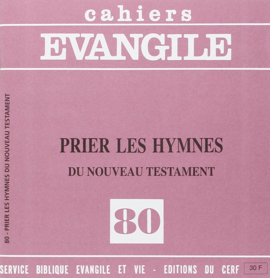 CE-80. Prier les hymnes du Nouveau Testament book