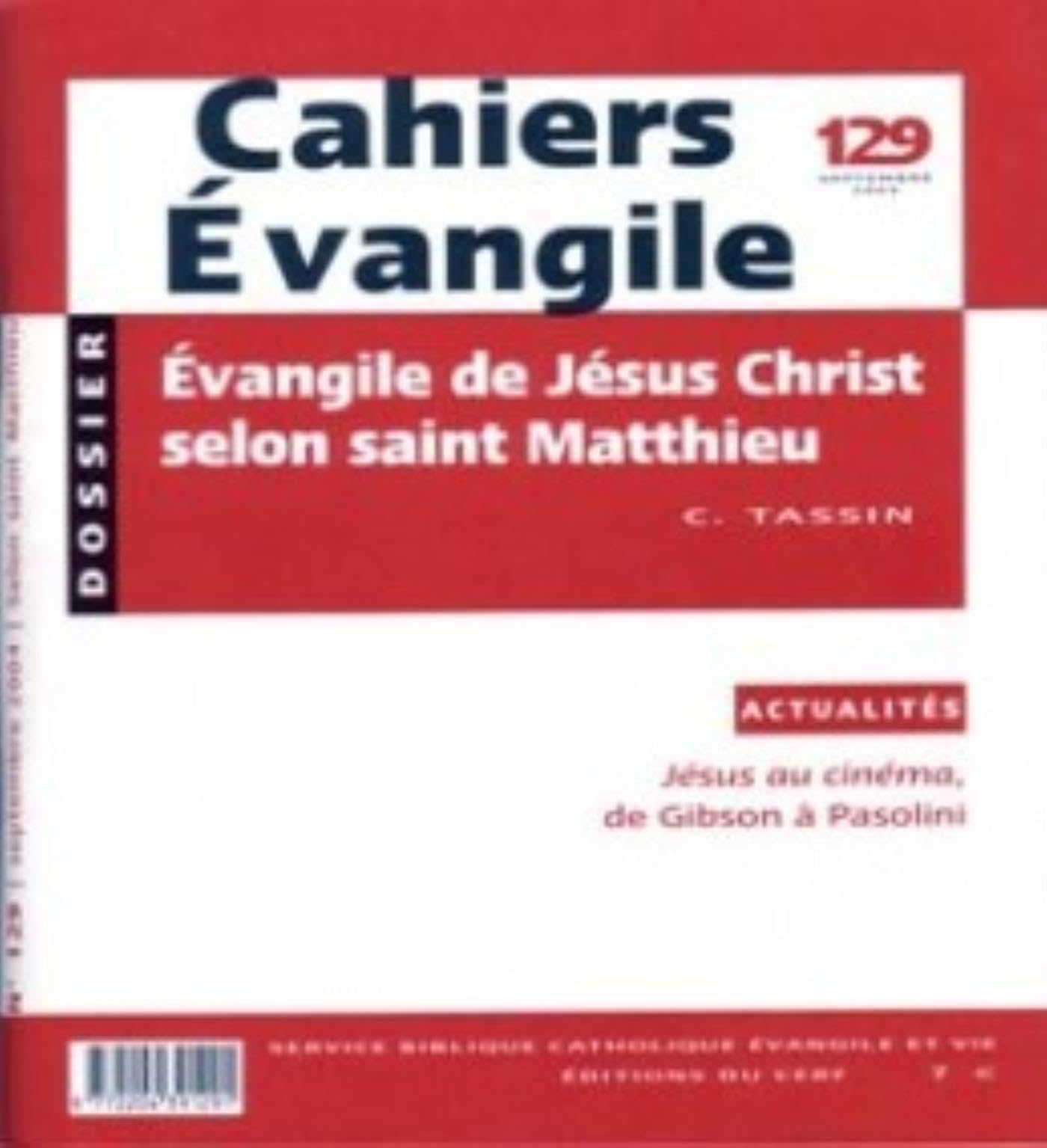 CE-129 - L'Evangile de Jésus Christ selon Saint Matthieu Religion & Esotericism