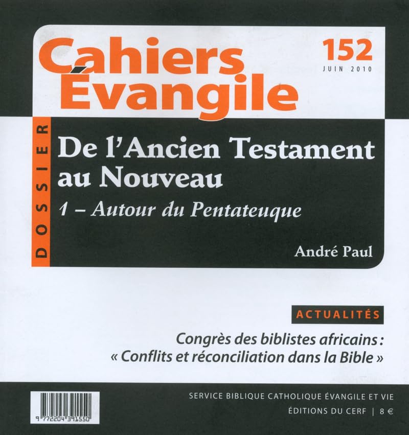 CE-152. De l'Ancien Testament au Nouveau book