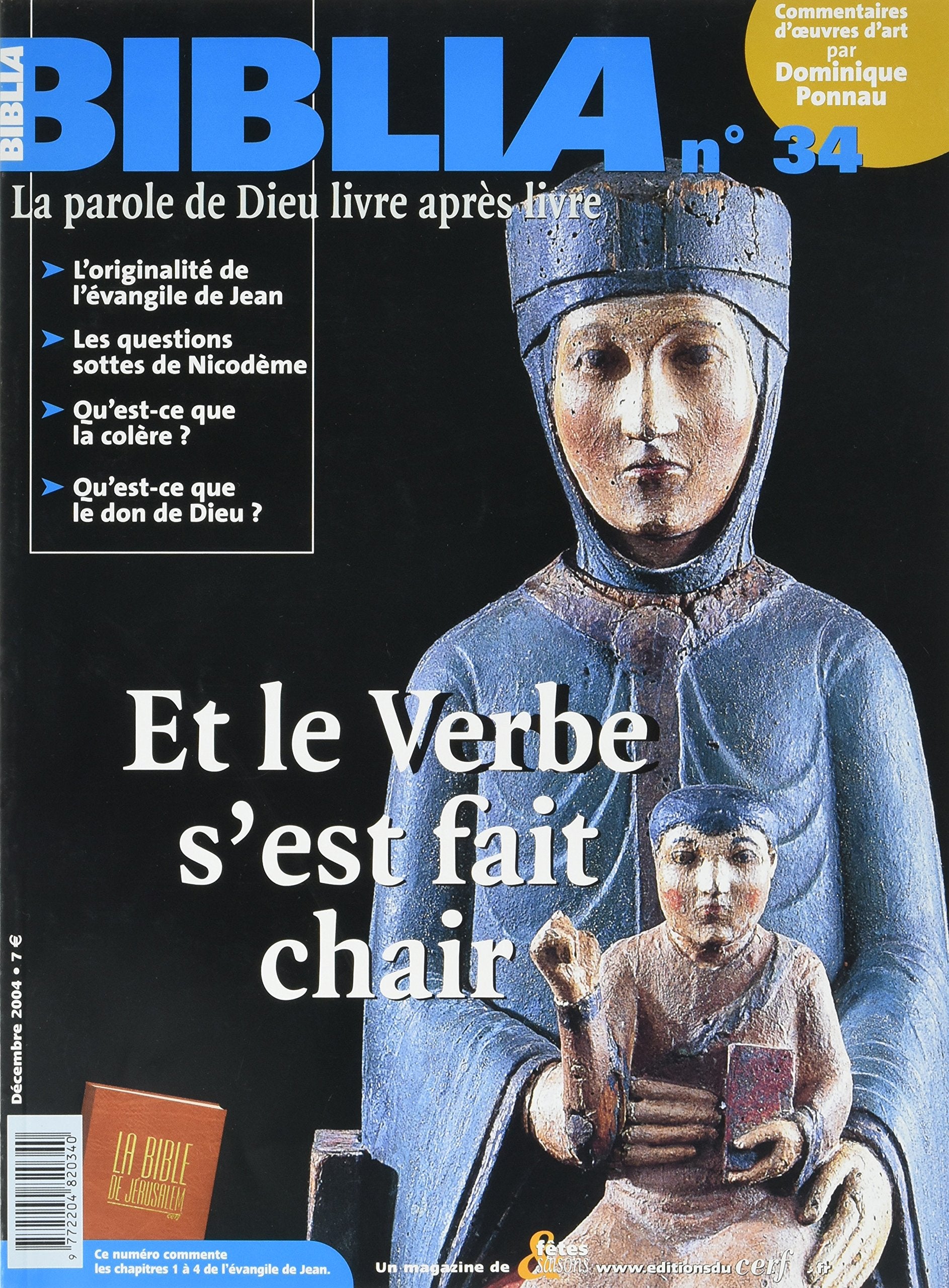 Biblia numéro 34 Et le Verbe s'est fait chair Religion & Esotericism