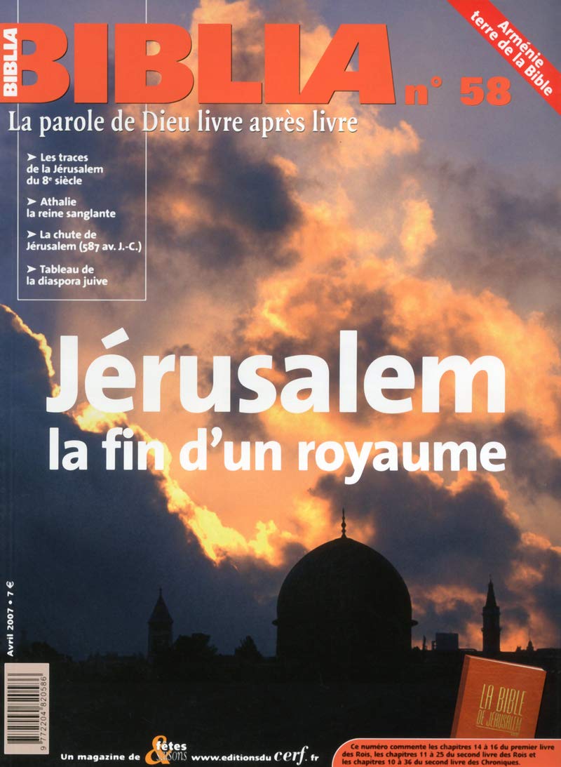 Biblia 58 - Jérusalem, la fin d'un royaume book