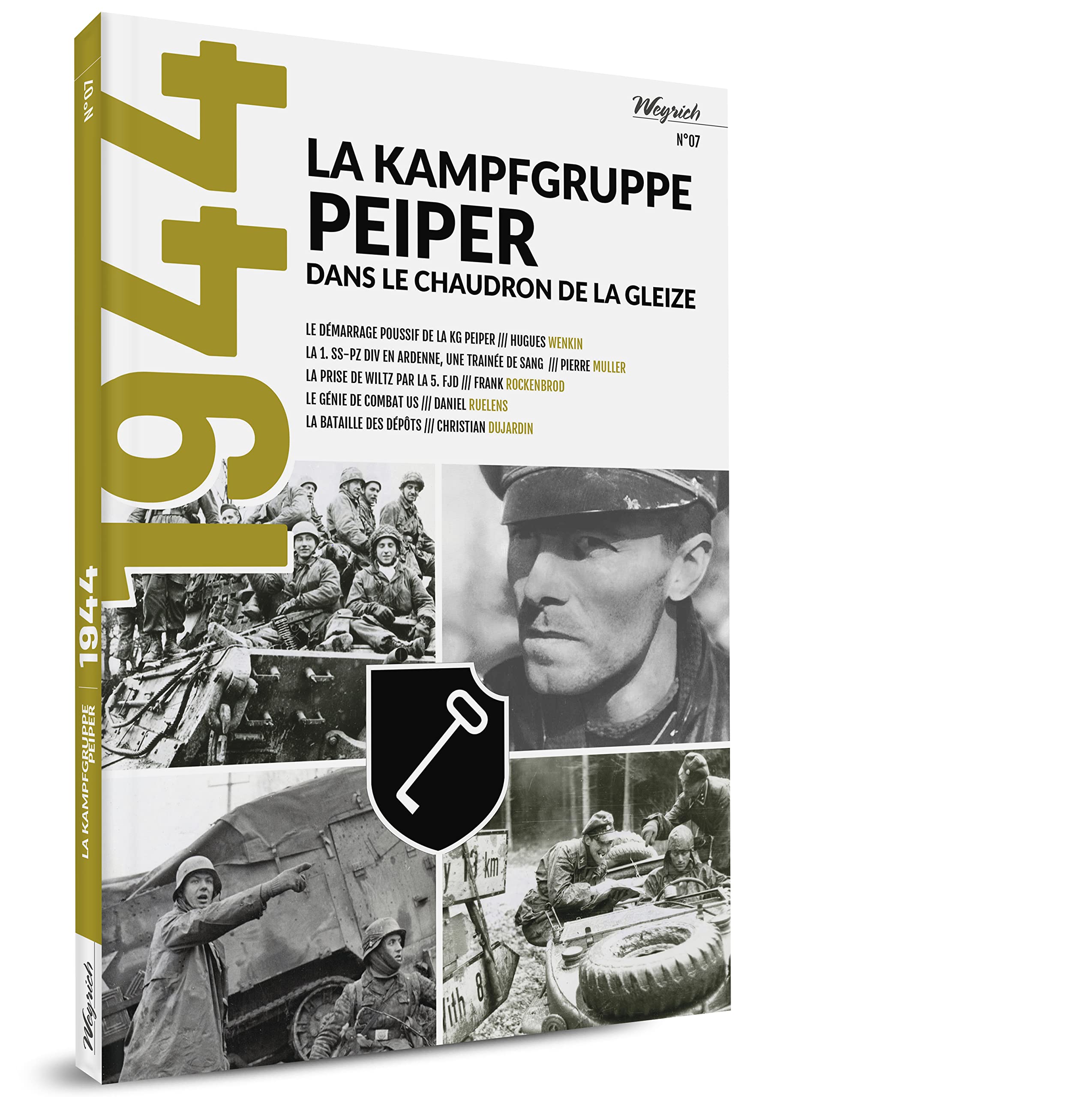 mook 1944 -7 La Kampfgruppe Peiper dans le chaudron de La Gleize book