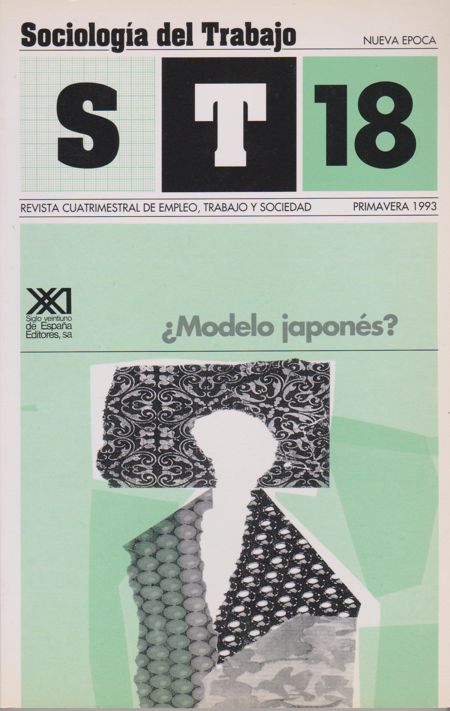 SOCIOLOGIA DEL TRABAJO 56. TRANSFORMACION Social Sciences