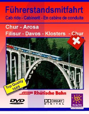 Führerstandsmitfahrt - Rhätische Bahn 4. Filisur - Landquart - Chur, Arosa - Chur (DVD) Films