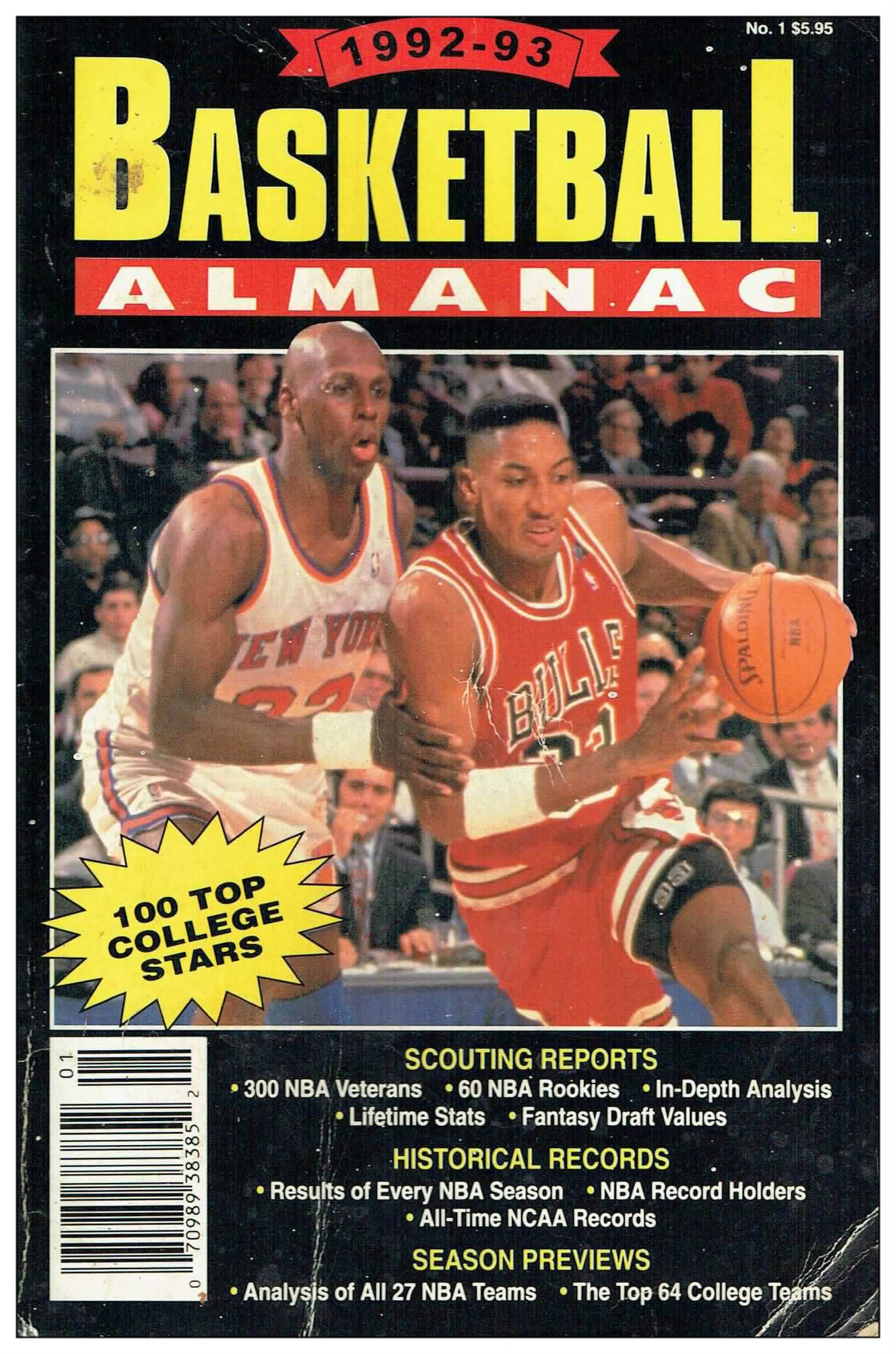 1992-93 Basketball Almanac (Sports Almanac, No 1) Leisure & Fun