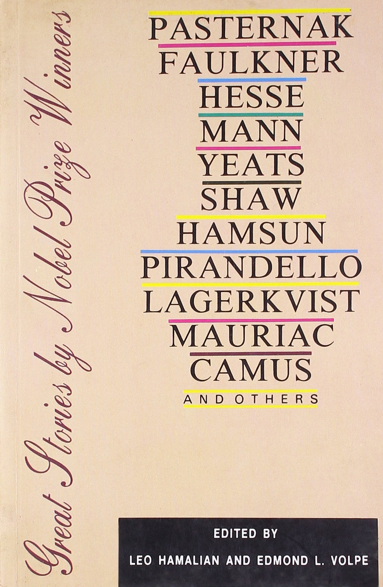 Great Stories by Nobel Prize Winners Books