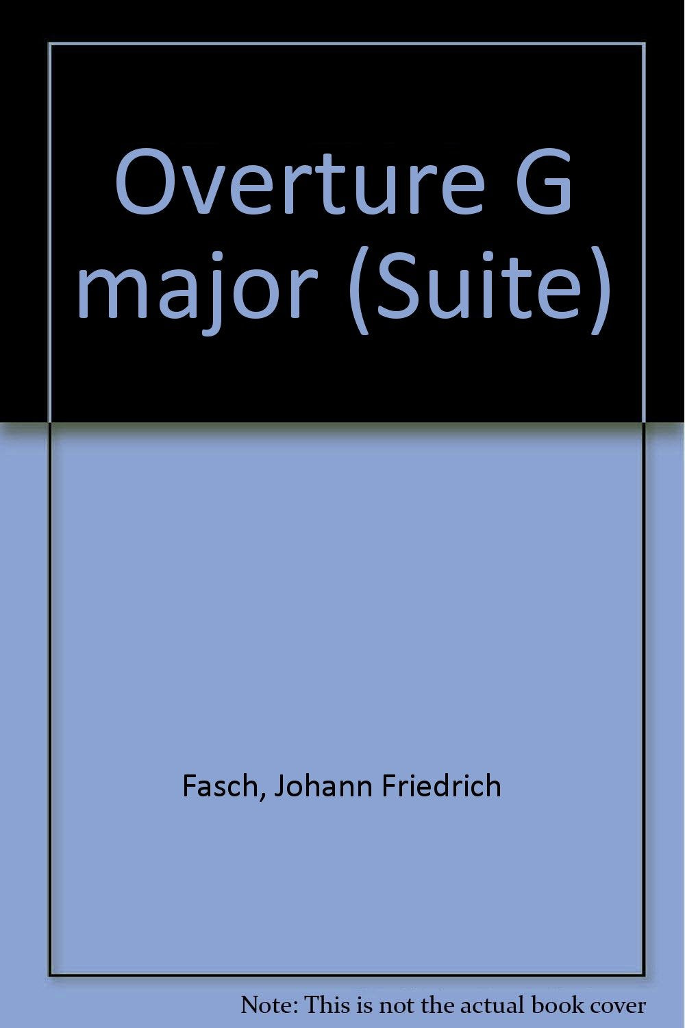 Overture G major: Suite. string orchestra, 2 oboes and bassoon ad libitum. book