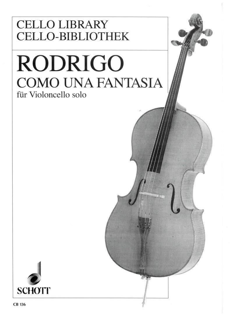 Como una fantasia: auf ein asturisches Lied. cello. Sheet Music