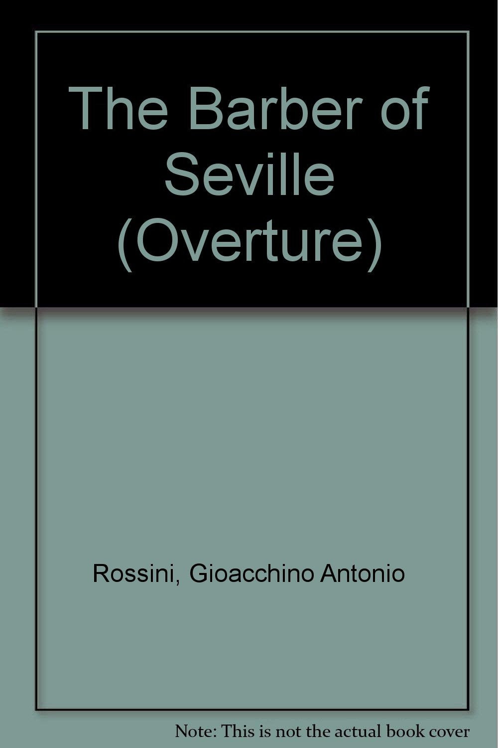 Der Barbier von Sevilla: Ouvertüre. Salonorchester. Salonorchester-Ergänzung (Zusatzstimmen für großes Orchester). (Domesticum) Sheet Music