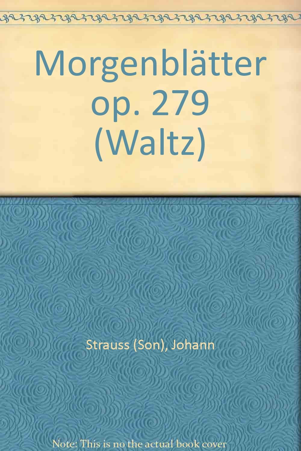 MORGENBLATTER OP. 279 Sheet Music