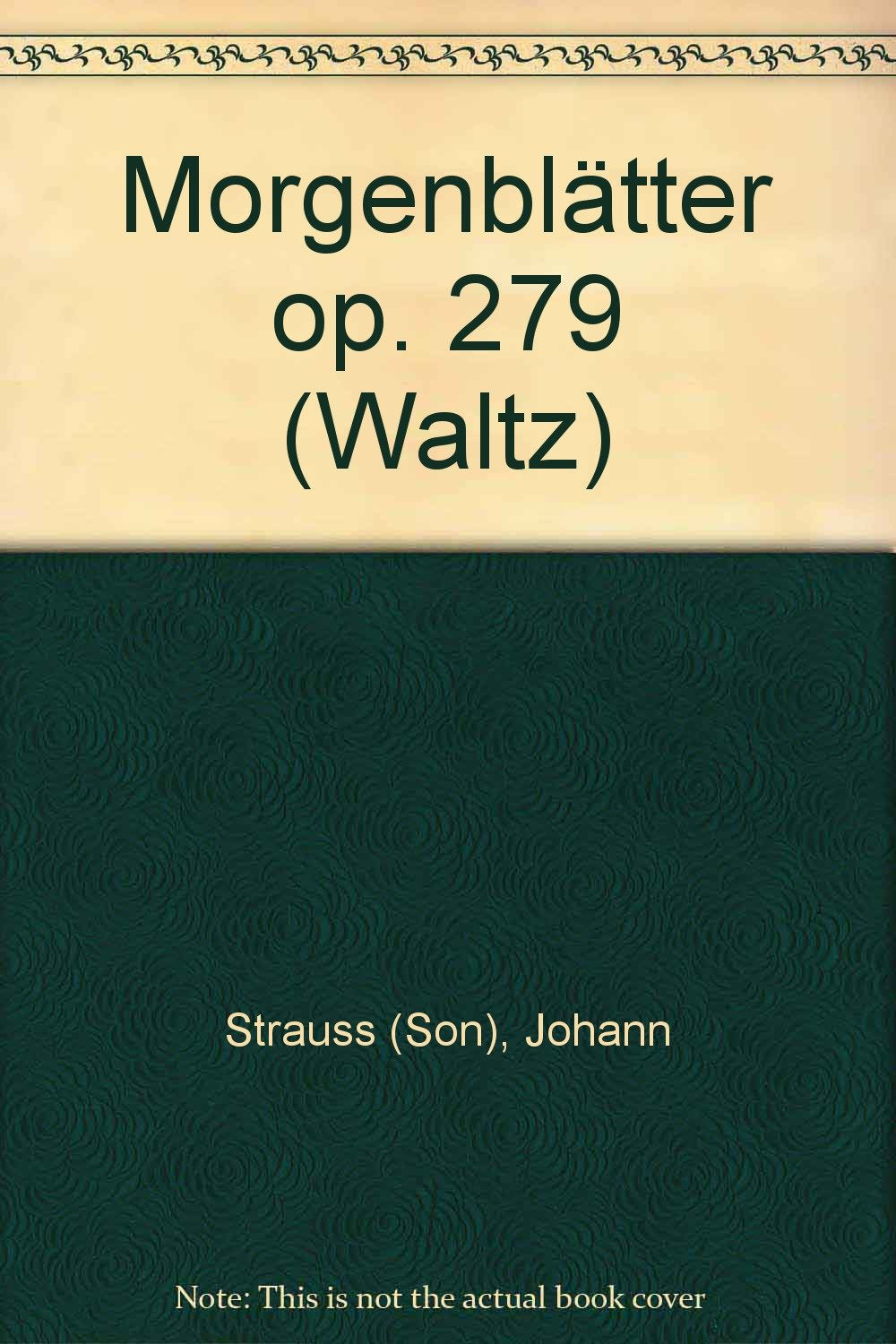 Morgenblätter: Walzer. op. 279. Salonorchester. Viola. (Domesticum) Sheet Music