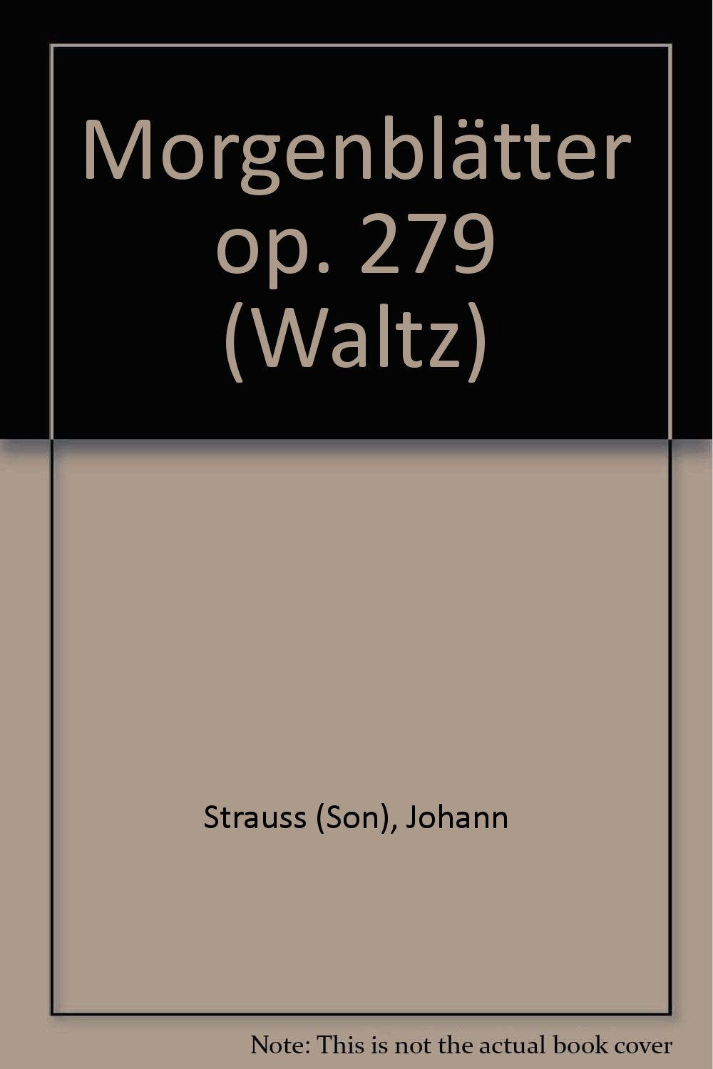 Morgenblätter: Walzer. op. 279. Orchester. Salonorchester-Ergänzung (Zusatzstimmen für großes Orchester). (Domesticum) Sheet Music