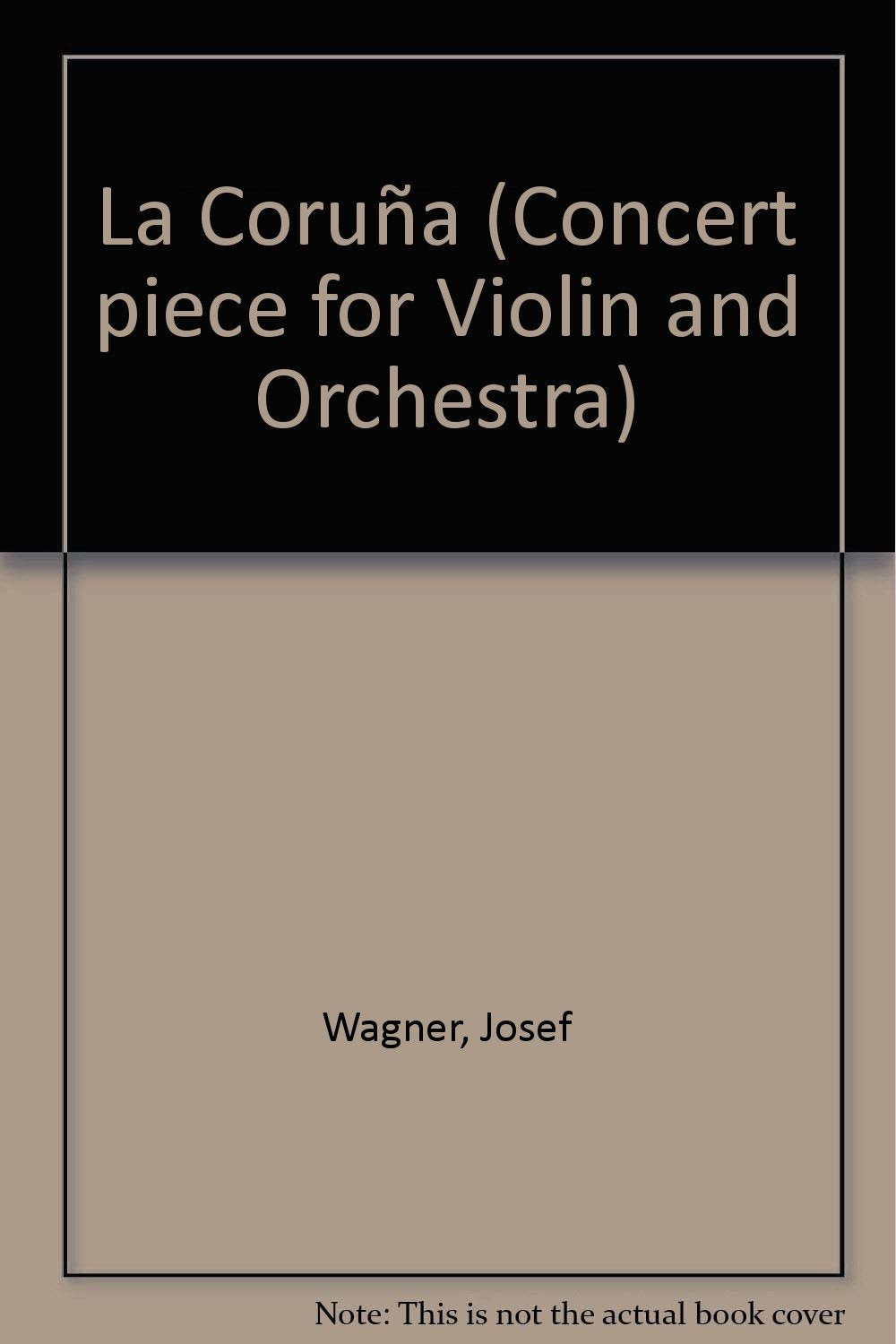 La Coruña: Konzertstück für Violine und Orchester. Salonorchester. Violine I. (Domesticum) Sheet Music