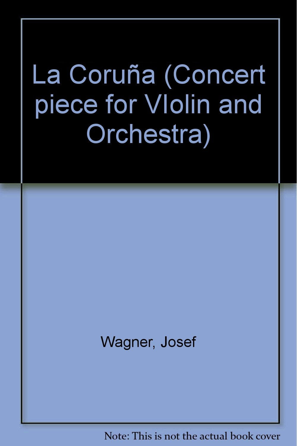 La Coruña: Konzertstück für Violine und Orchester. Salonorchester. Violoncello. (Domesticum) Sheet Music