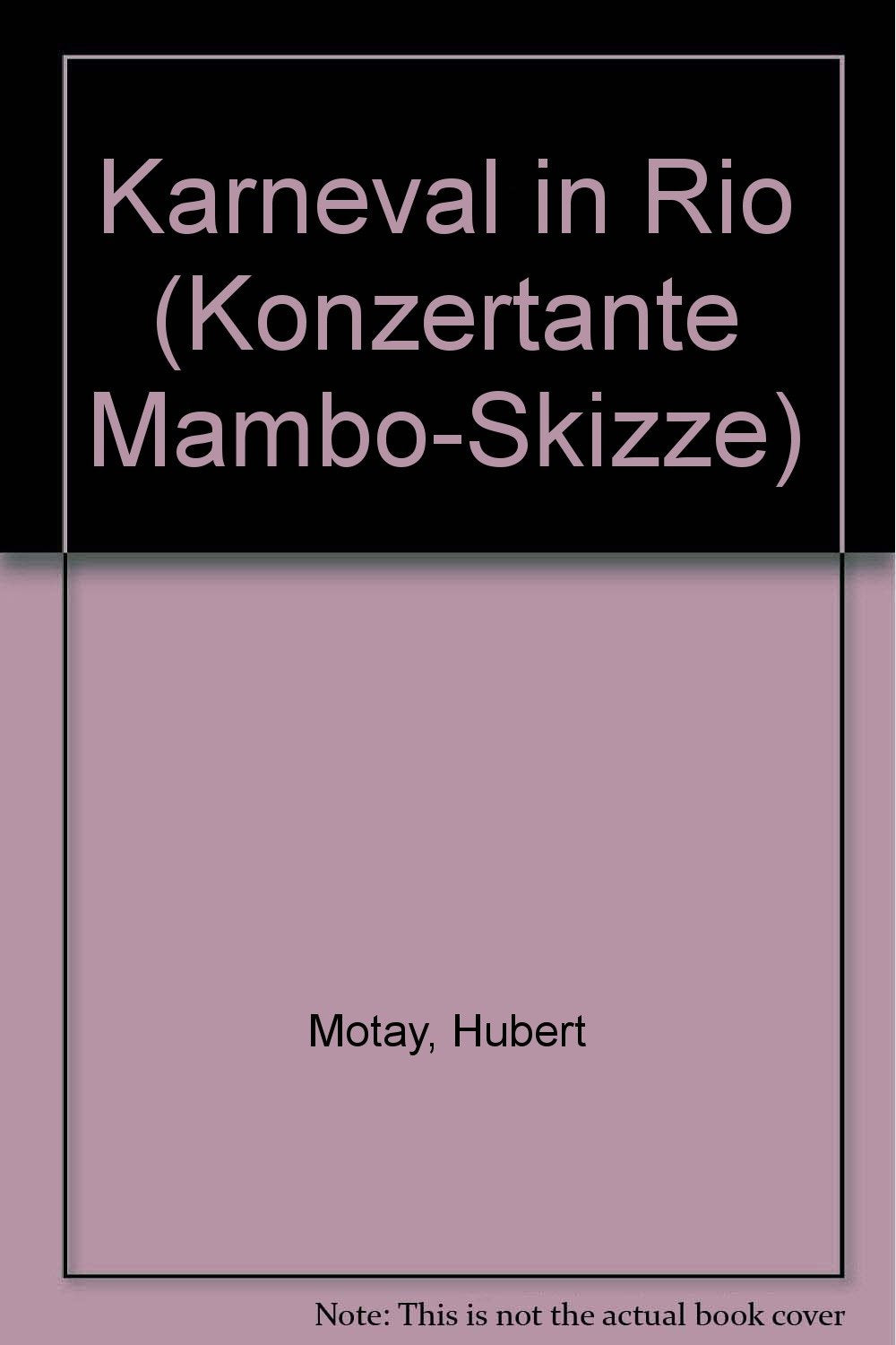 Karneval in Rio: Konzertante Mambo-Skizze. Salonorchester. Klavierdirektion. (Domesticum) Sheet Music